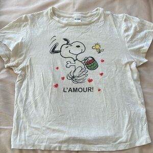 Redone snooper l’amour t-shirt. Size small.
